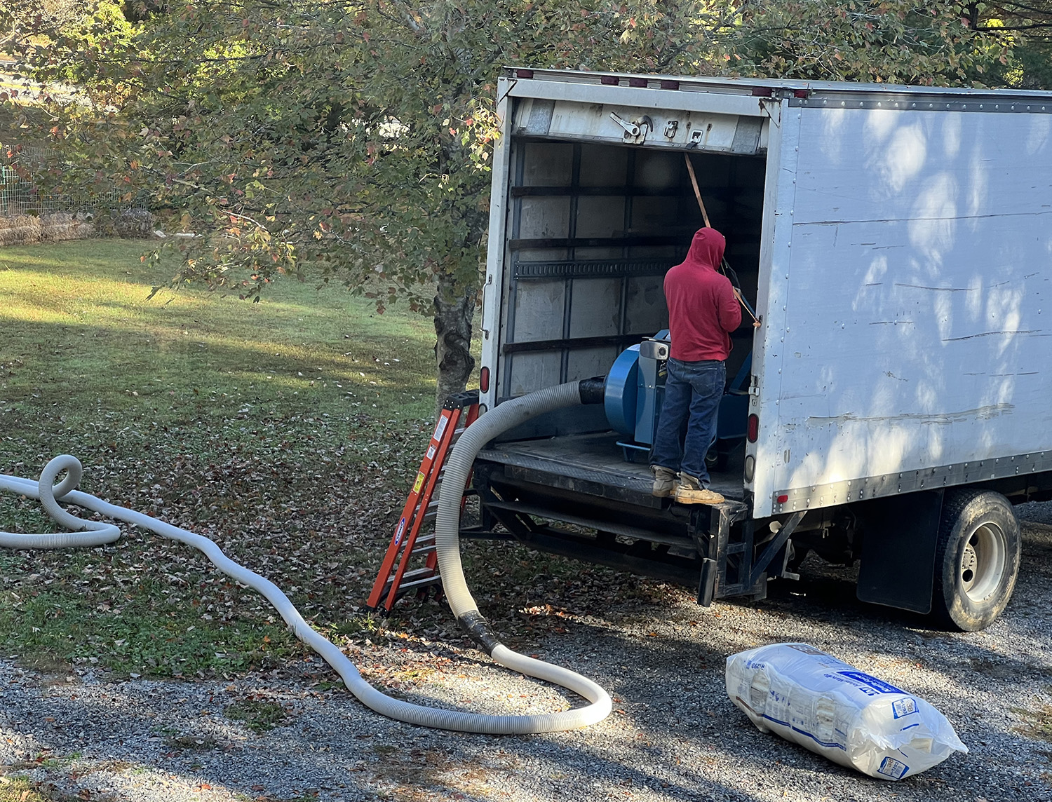 IT WAS DARK AND I DID NOT SEE IT