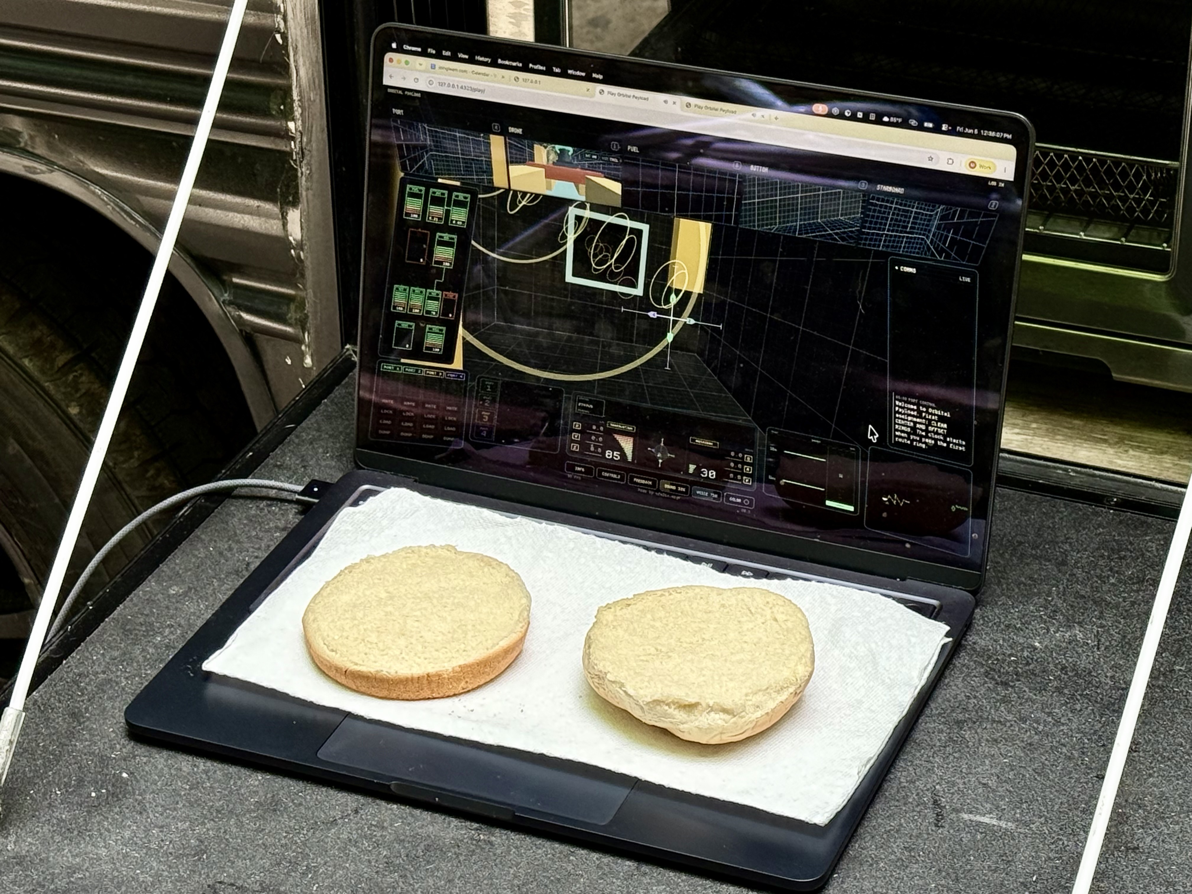 orbital bunwarmer